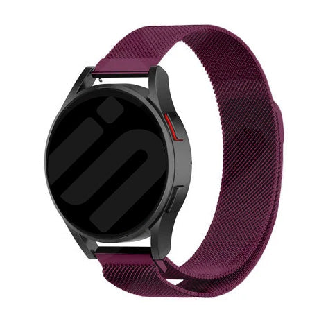 Correa milanesa Amazfit Active 2 (morado)