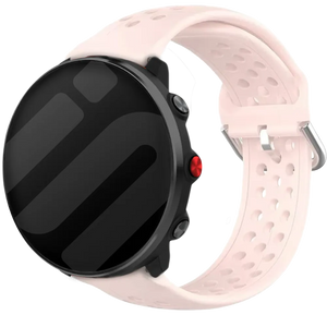 Polar Vantage M siliconen bandje met gaatjes (roze)