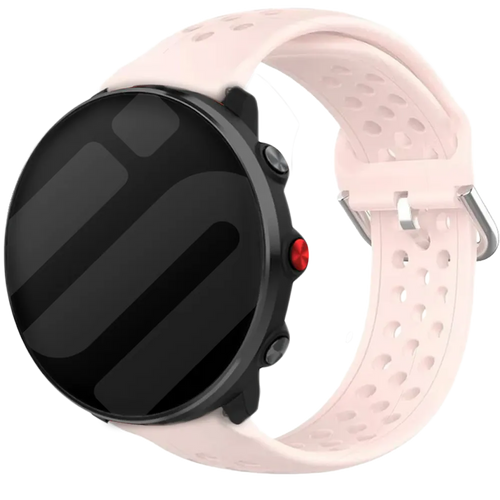 Polar Vantage M siliconen bandje met gaatjes (roze)