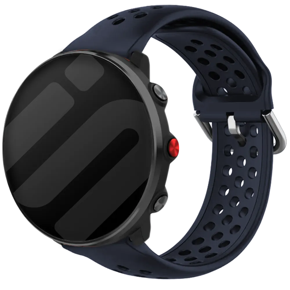Bracelet silicone avec trous Polar Vantage M (bleu foncé)