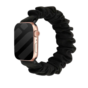 Bracelet chouchou Apple Watch (noir)