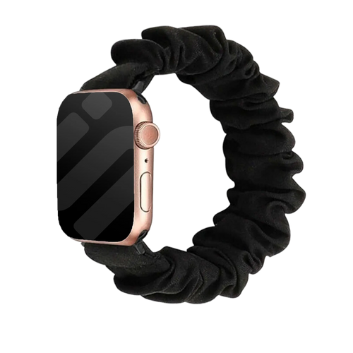 Bracelet chouchou Apple Watch (noir)