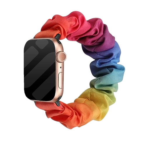 Apple Watch Scrunchie Armband (Bunt)