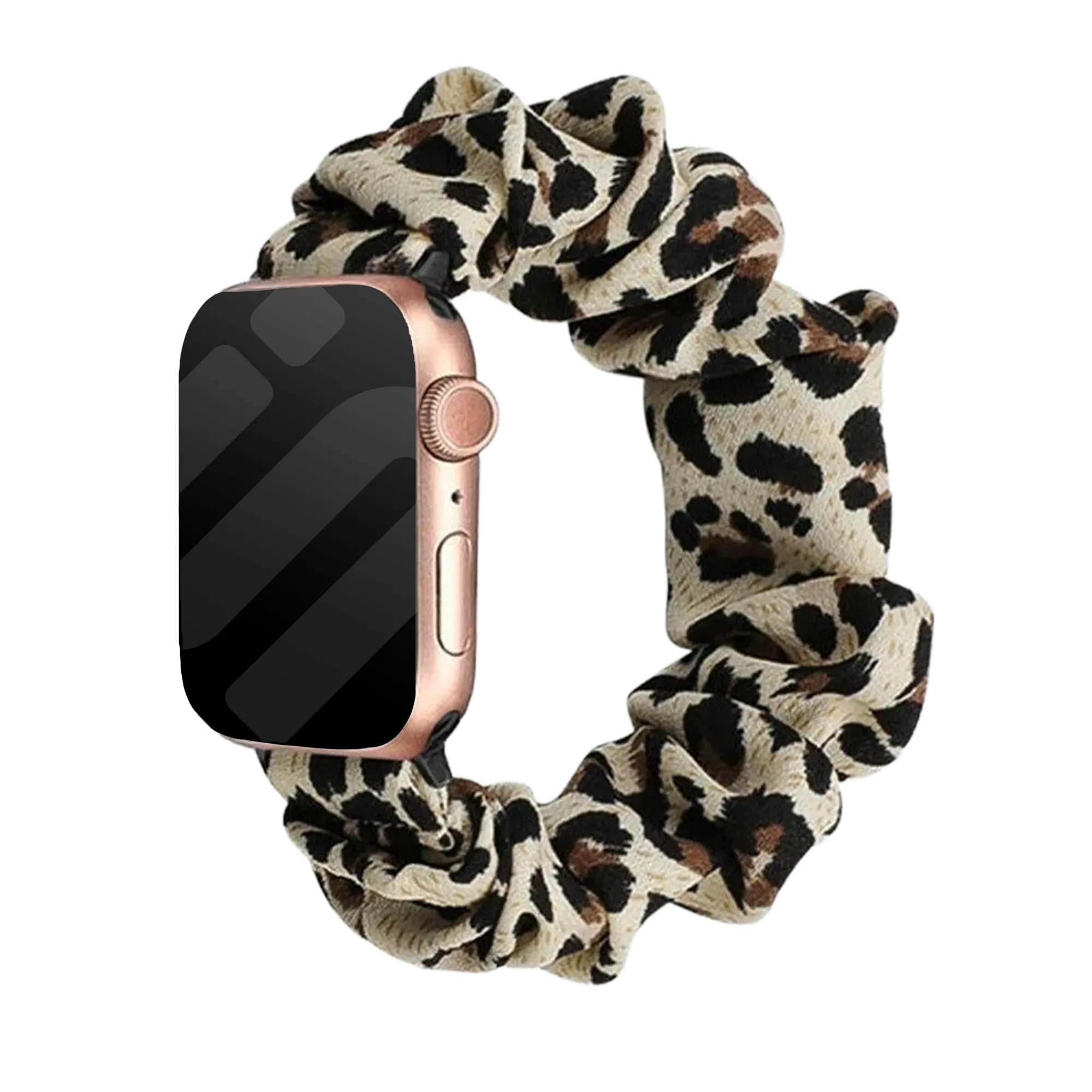 Apple Watch Scrunchie Armband (Leopard)