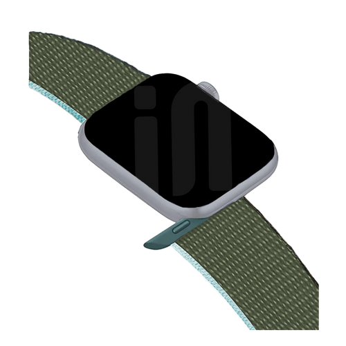 Apple Watch Nylon Loop Strap (Olive Green)