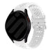 Coros Apex 42mm Patterned Silicone Strap (White)