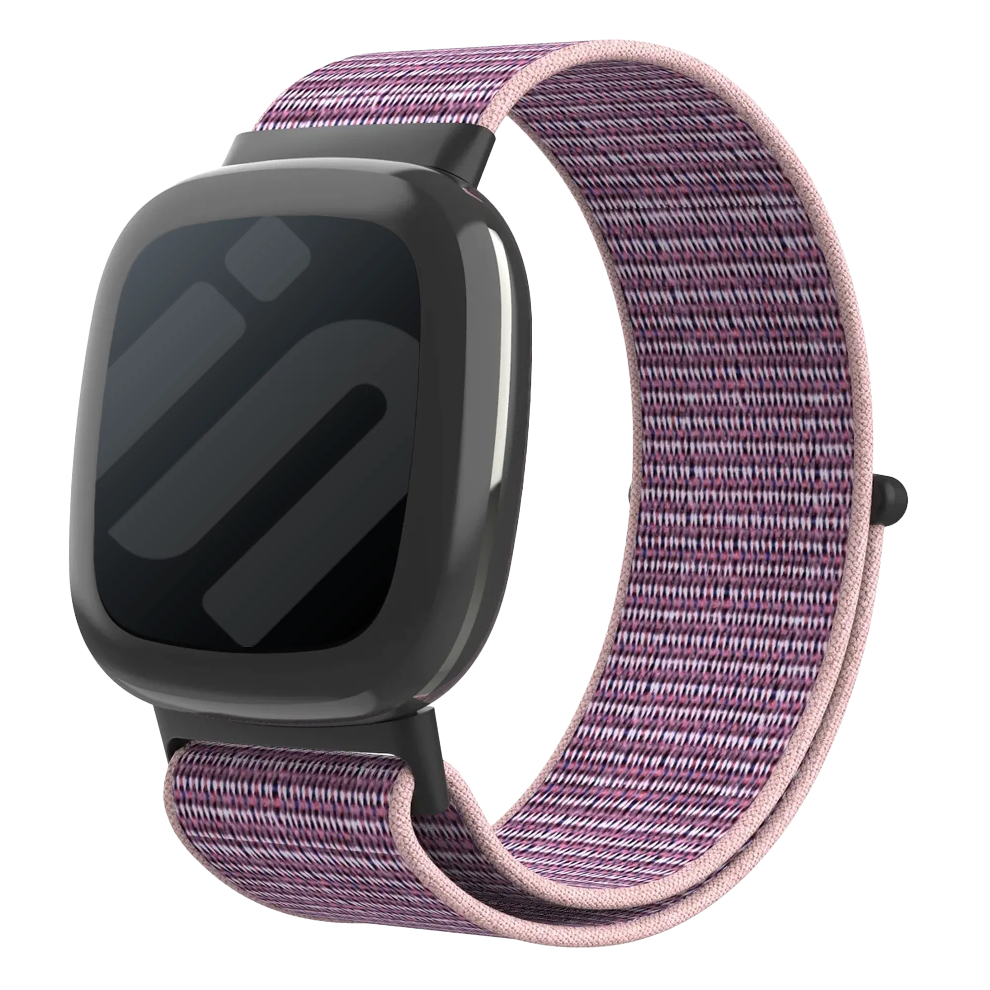 Bracelet nylon Fitbit Sense 2 (rose/violet)