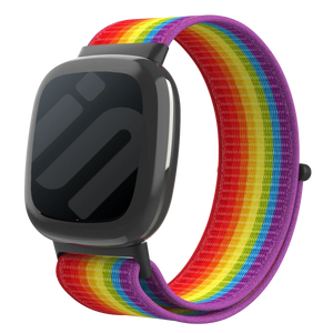 Fitbit Sense 2 Nylonarmband (Regenbogen)
