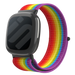 Fitbit Sense 2 Nylonarmband (Regenbogen)