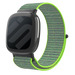 Correa nylon Fitbit Versa 4 (verde lima)