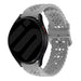 Bracelet de silicone avec relief Coros Pace 2 (gris)
