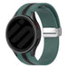 Samsung Galaxy Watch 6 Classic 47mm Silicone D-Buckle Strap (Green/Black)