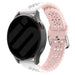 Withings Steel HR Sport Patterned Silicone Strap (lWhite/Pink)