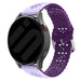 Withings Steel HR Sport Patterned Silicone Strap (Lilac/Purple)