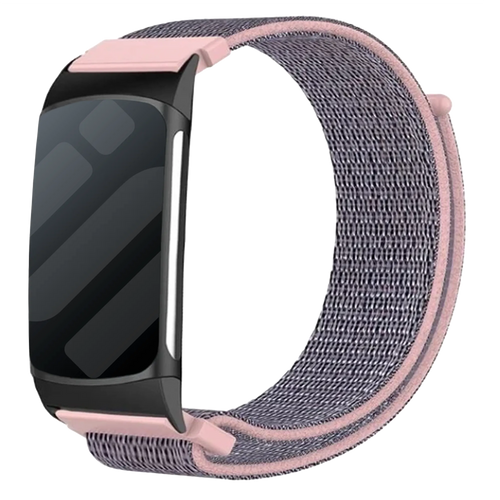Fitbit Charge 5 Nylon Strap (Pink)