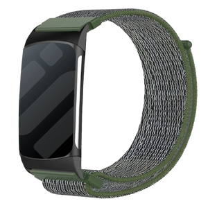 Fitbit Charge 5 Nylonarmband (Grün)