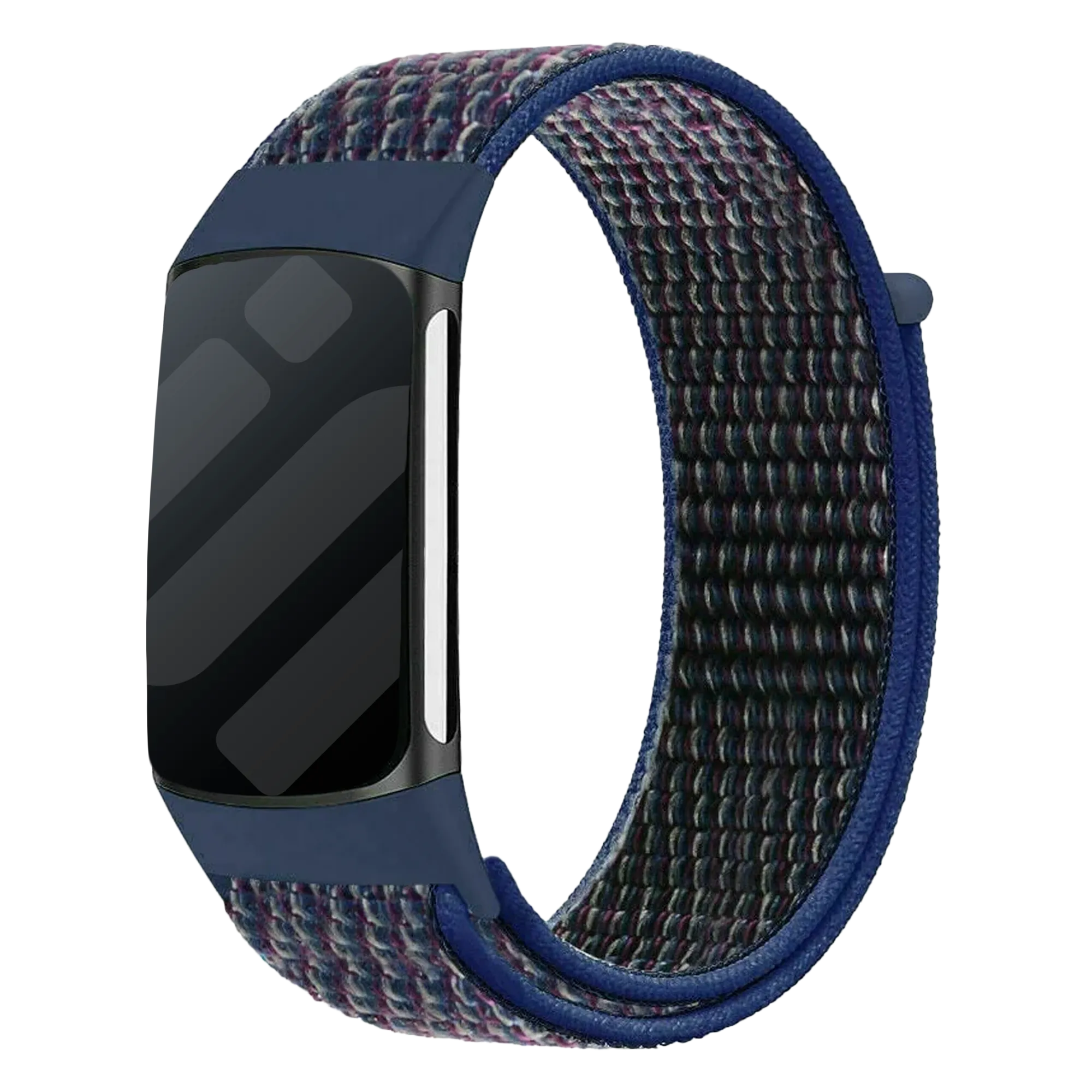 Fitbit Charge 6 Nylonarmband (Indigo Blau)