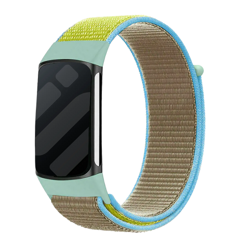 Correa nylon Fitbit Charge 5 (camel)