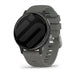 Bracelet silicone Garmin Vivoactive 5 (gris fonce)