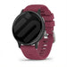 Bracelet silicone Garmin Vivoactive 5 (vin rouge)