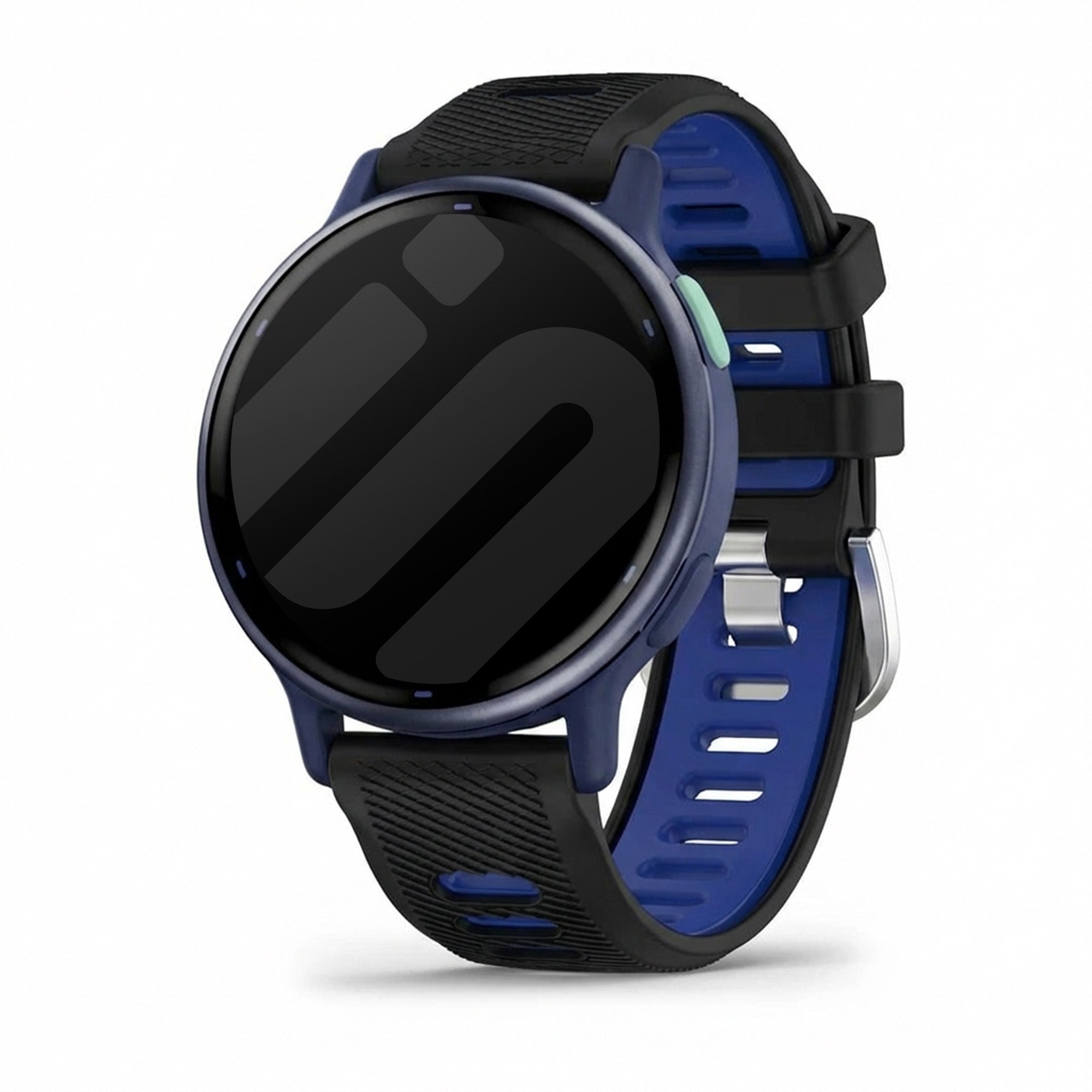 Garmin Vivoactive 5 Sport Strap with Buckle (Black/Blue)