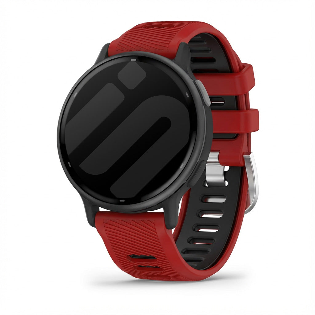 Garmin Vivoactive 5 Sport Strap with Buckle (Red/Black)