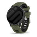Bracelet sport á boucle Garmin Vivoactive 5 (verde/noir)