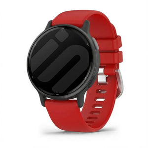 Garmin Vivoactive 5 Classic Silicone Strap (Red)