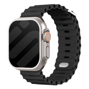 Bracelet Ocean avec fermeture à pression Apple Watch Ultra (noir)
