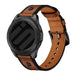 Bracelet cuir vissé Huawei Watch GT 5 Pro 46mm (marron foncé)