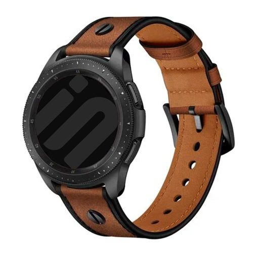 Huawei Watch GT 7 Pro Leather Strap with Screw (Beige)