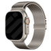 Apple Watch Ultra Modernes Milanese Armband (Titan)