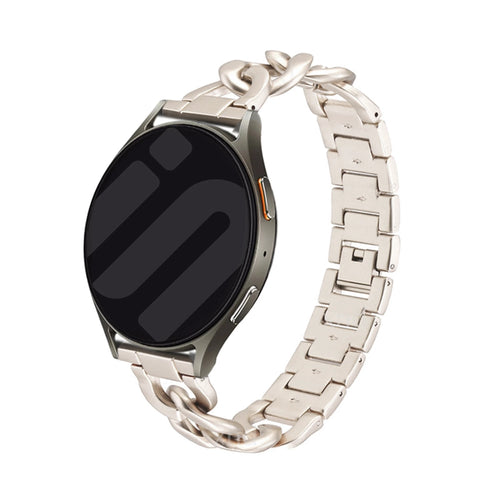 Amazfit GTR Mini Steel Chain Strap (Starlight)