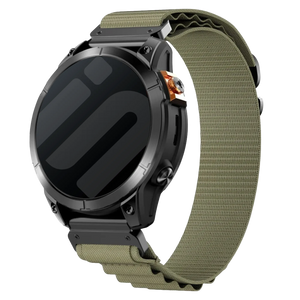 Garmin Forerunner 955 Alpine Armband (Olivgrün)