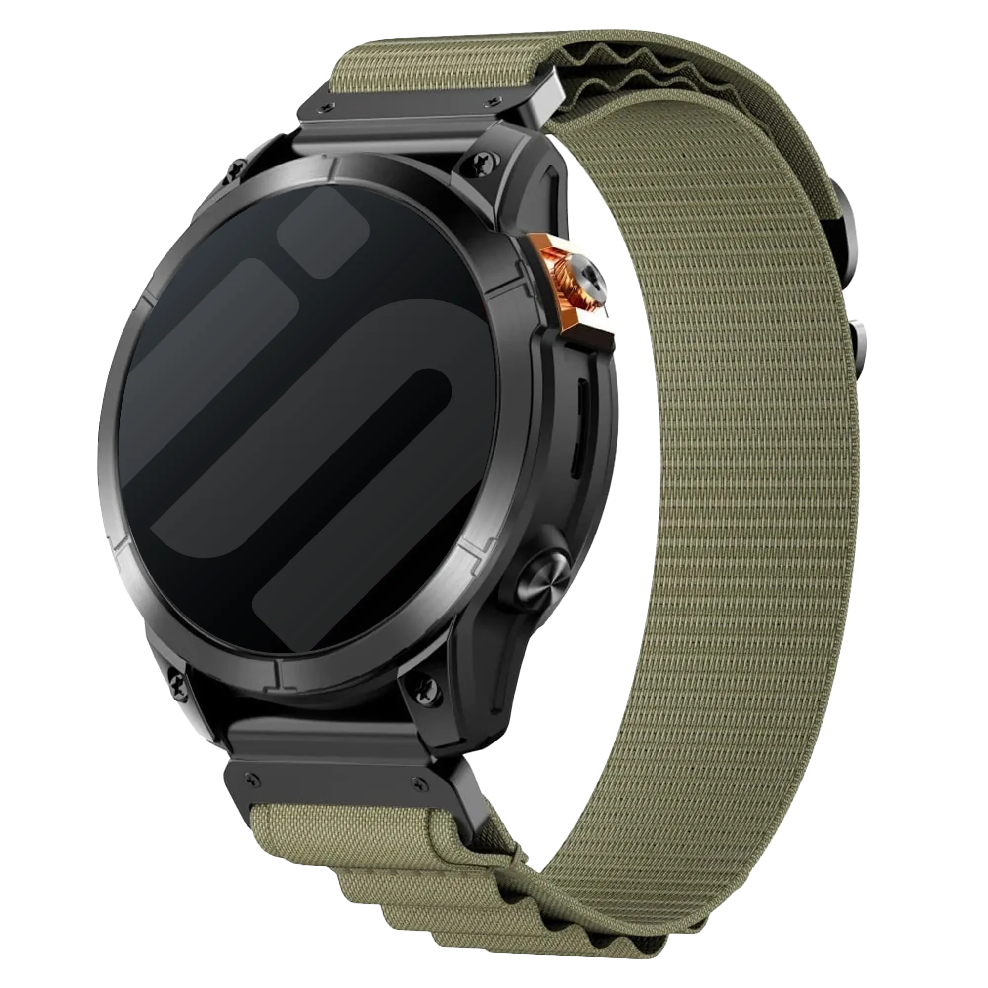 Garmin Forerunner 955 Alpine Armband (Olivgrün)