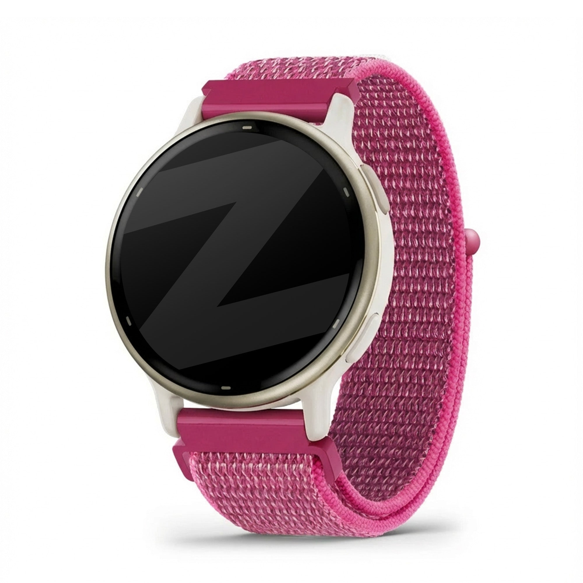 Bandz Garmin Vivoactive 5 Nylon Loop Armband (Drachenfrucht)