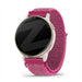 Bandz Garmin Vivoactive 5 Nylon Loop Armband (Drachenfrucht)