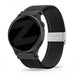 Bandz Correa nylon trenzada Garmin Vivoactive 6 (negro)