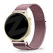 Bandz Garmin Vivoactive 6 Milanese loop band (roze)