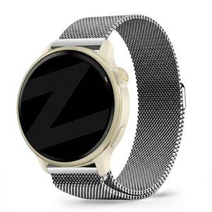 Bandz Bracelet milanais Garmin Vivoactive 6 (argent)