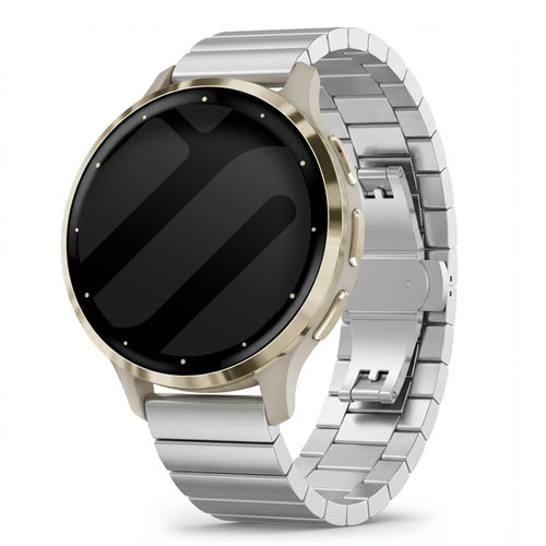 Bracelet acier Garmin Venu 3s (argent)