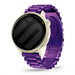 Correa acero Garmin Vivoactive 6 (violeta)