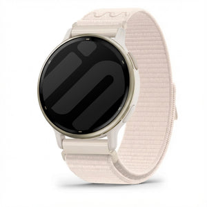 Correa nylon Garmin Vivoactive 5 (blanco estrella)
