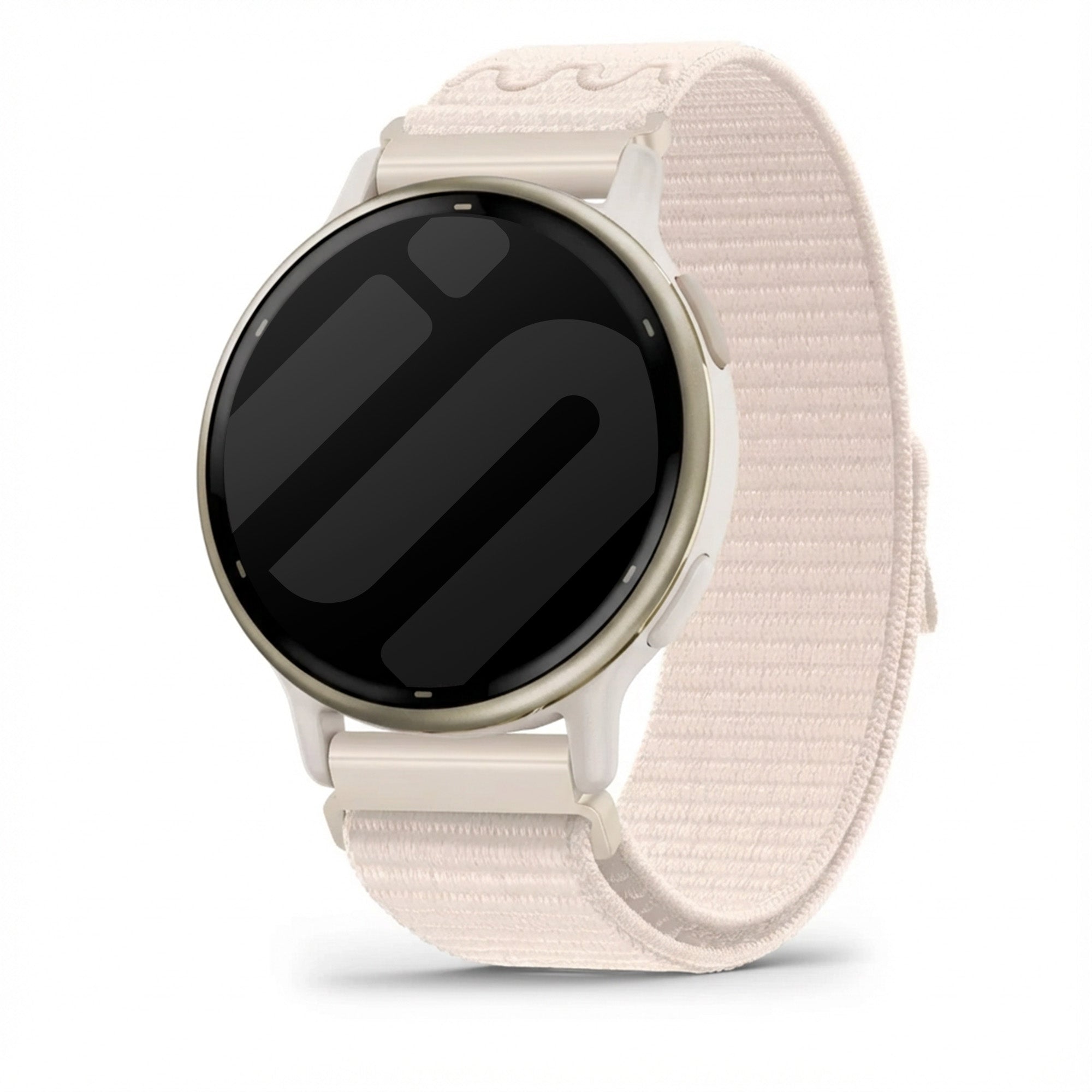 Correa nylon Garmin Vivoactive 5 (blanco estrella)