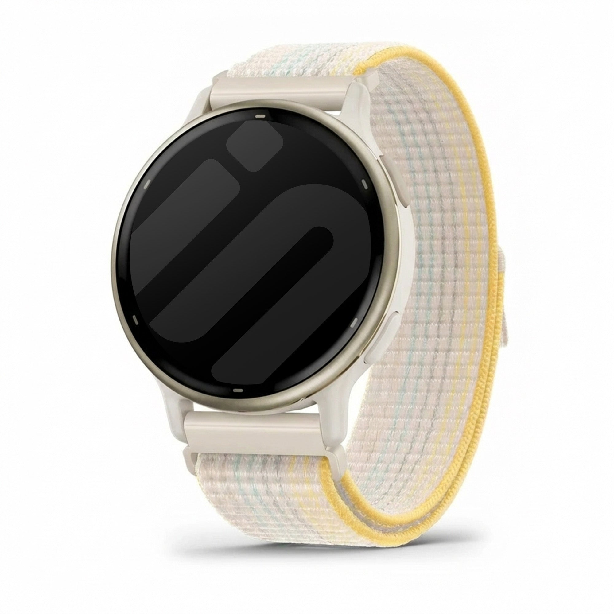 Correa nylon Garmin Vivoactive 5 (mix blanco estrella)