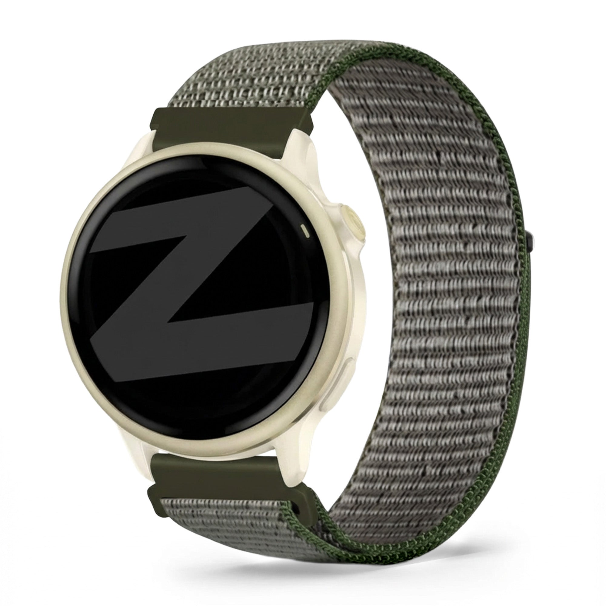 Bandz Correa nylon Loop Garmin Vivoactive 6 (verde oliva)