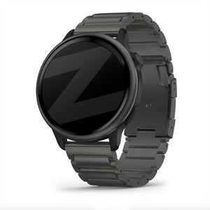 Bandz Bracelet titane Garmin Vivoactive 6 (noir)