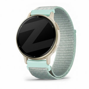 Bandz Bracelet nylon Loop Garmin Vivoactive 5 (cyan)