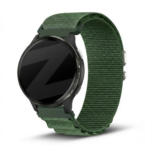 Bandz Correa nylon Alpine Garmin Vivoactive 5 (verde)