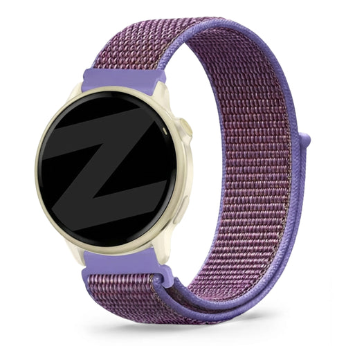 Bandz Correa nylon loop Garmin Vivoactive 6 (lila)